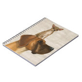 グレート・ダンとチワワ2 ノートブック (左側)