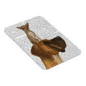 グレート・ダンとチワワ マグネット (右側)