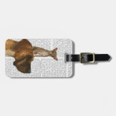 グレート・ダンとチワワ ラゲッジタグ (正面横)