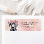 グレート・ダン差出人住所ラベル ラベル (インサイチュ)