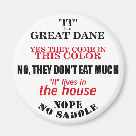 グレート・ダン歩くの回答 マグネット