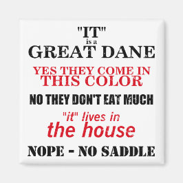 グレート・ダン歩くの回答 マグネット