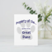 グレート・ダン特性 ポストカード (スタンド正面)
