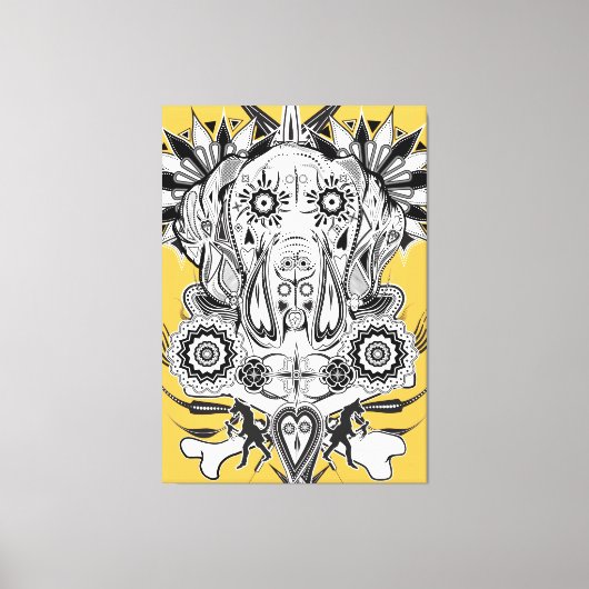 グレート・ダン・エルトモ キャンバスプリント (正面)