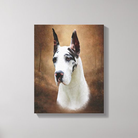 グレート・ダン キャンバスプリント (正面)