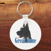 グレート・ダン・キーチェーン キーホルダー (正面)
