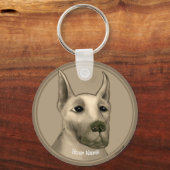 グレート・ダン キーホルダー (正面)