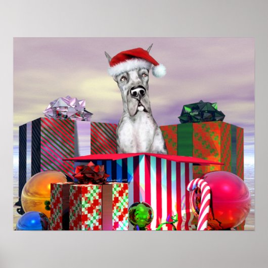 グレート・ダン・クリスマスサプライズ・メルル ポスター (正面)