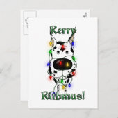 グレート・ダン・クリスマスライト シーズンポストカード (正面/裏面)