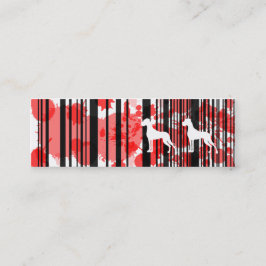 グレート・ダン・ケネル スキニー名刺