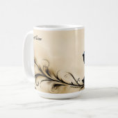 グレート・ダン コーヒーマグカップ (正面左)