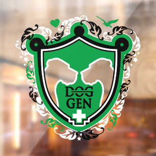 グレート・ダン・ステッカー/しがみつく ウィンドウサイン