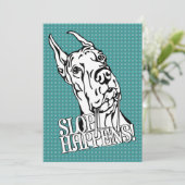 グレート・ダン・スロップがBWを発生 招待状 (スタンド正面)