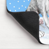 グレート・ダン・トナカイ・クリスマスメルルUC マウスパッド (コーナー)