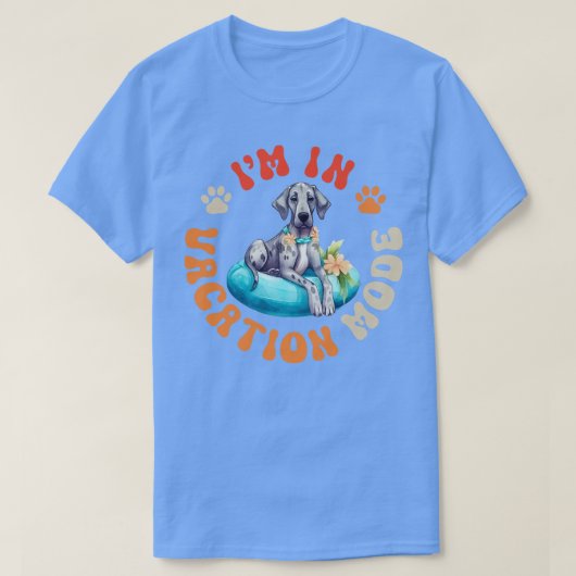 グレート・ダン・ドッグ1 Tシャツ (デザイン正面)