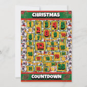 グレート・ダン・ドッグ・カウントダウン・クリスマス・アドベント・カレンダー シーズンカード (正面)