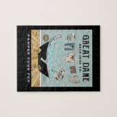 グレート・ダン・ドッグ・バス・ソープ ジグソーパズル (横)