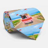 グレート・ダン・ドッグ・バレンタイン・トラック ネクタイ (ロール)