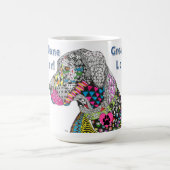 グレート・ダン・ドッグ・ラバー・マグ コーヒーマグカップ (中央)