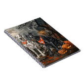 グレート・ダン・ハロウィン不気味 ノートブック (右側)