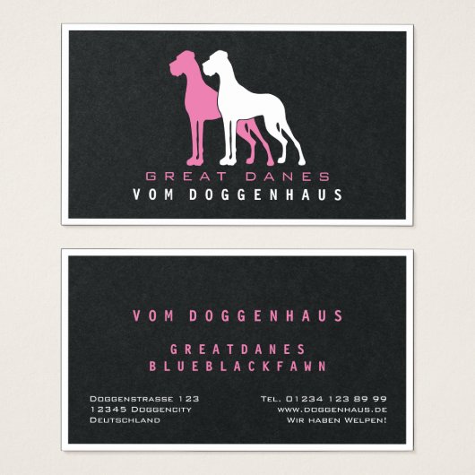 グレート・ダン・ピュア (正面&裏面)