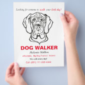 グレート・ダン・フライヤー チラシ (手)