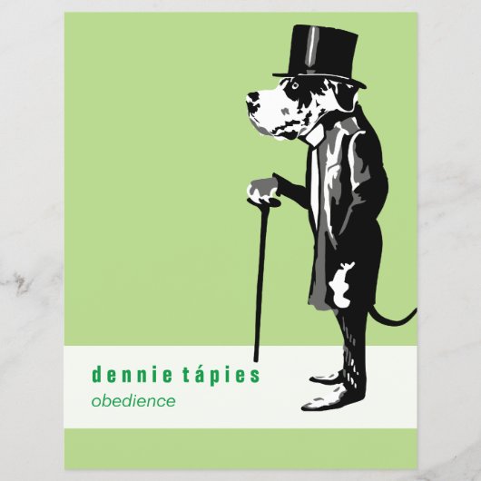 グレート・ダン・フライヤー チラシ (正面)