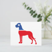 グレート・ダン・ブリーダーのアイデンティティ ポストカード (スタンド正面)