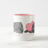 グレート・ダン・ホールズハート・ブラックUC ツートーンマグカップ (中央)