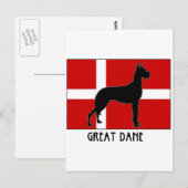 グレート・ダン ポストカード (正面/裏面)