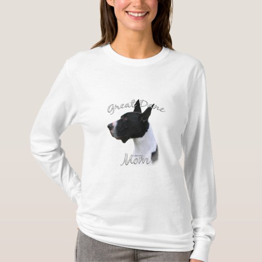 グレート・ダン（マントル）ママ2 Tシャツ (正面)