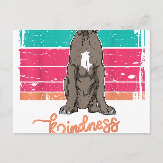 グレート・ダン・メンズ&ウーマン 案内ポストカード (正面)