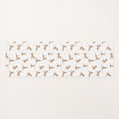 グレート・ダン・ヨガのポーズ ヨガマット (正面(横))