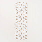 グレート・ダン・ヨガのポーズ ヨガマット (裏面)