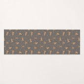 グレート・ダン・ヨガのポーズ ヨガマット (正面(横))