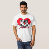 グレート・ダン・ラブ・ビテス Tシャツ (正面フル)