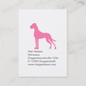 グレート・ダン 名刺 (裏面)