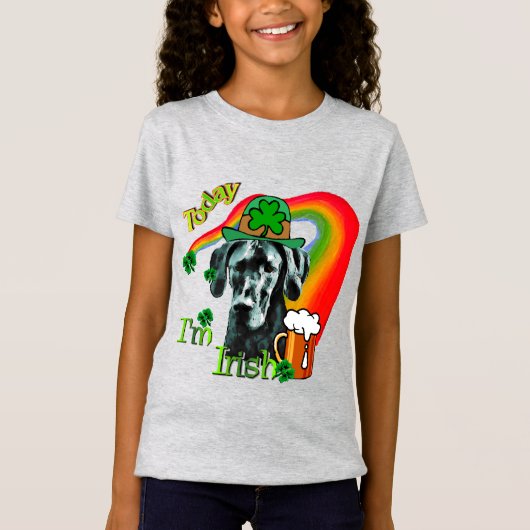 グレート・ダン・St patricks day Tシャツ (正面)