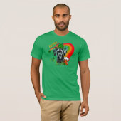 グレート・ダン・St patricks day Tシャツ (正面フル)