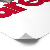 グレート・デインが黒く引き下げられた ポスター (角)