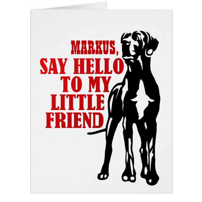 グレート・デイン・ビッグカード (正面)