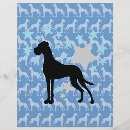 グレート・デーンとスターハート チラシ (正面)