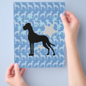 グレート・デーンとスターハート チラシ (手)