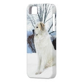 グレート・ピレニーズの例 Case-Mate iPhoneケース (裏面左)