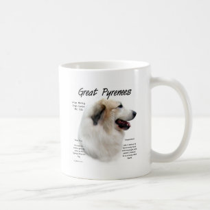 グレート・ピレニーズの歴史のデザイン コーヒーマグカップ