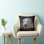 グレート・ピレニーズハンサムな犬 クッション (椅子)