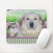 グレート・ピレニーズ及び相棒 マウスパッド (マウス)