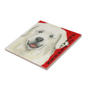 グレート・ピレニーズ色のブロック タイル (側面)