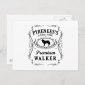 グレート・ピレニーズ ポストカード (正面/裏面)