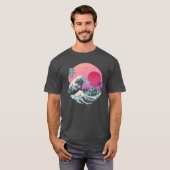 グレート・レトロ・ウェーブ・オーバーサイズ Tシャツ (正面フル)